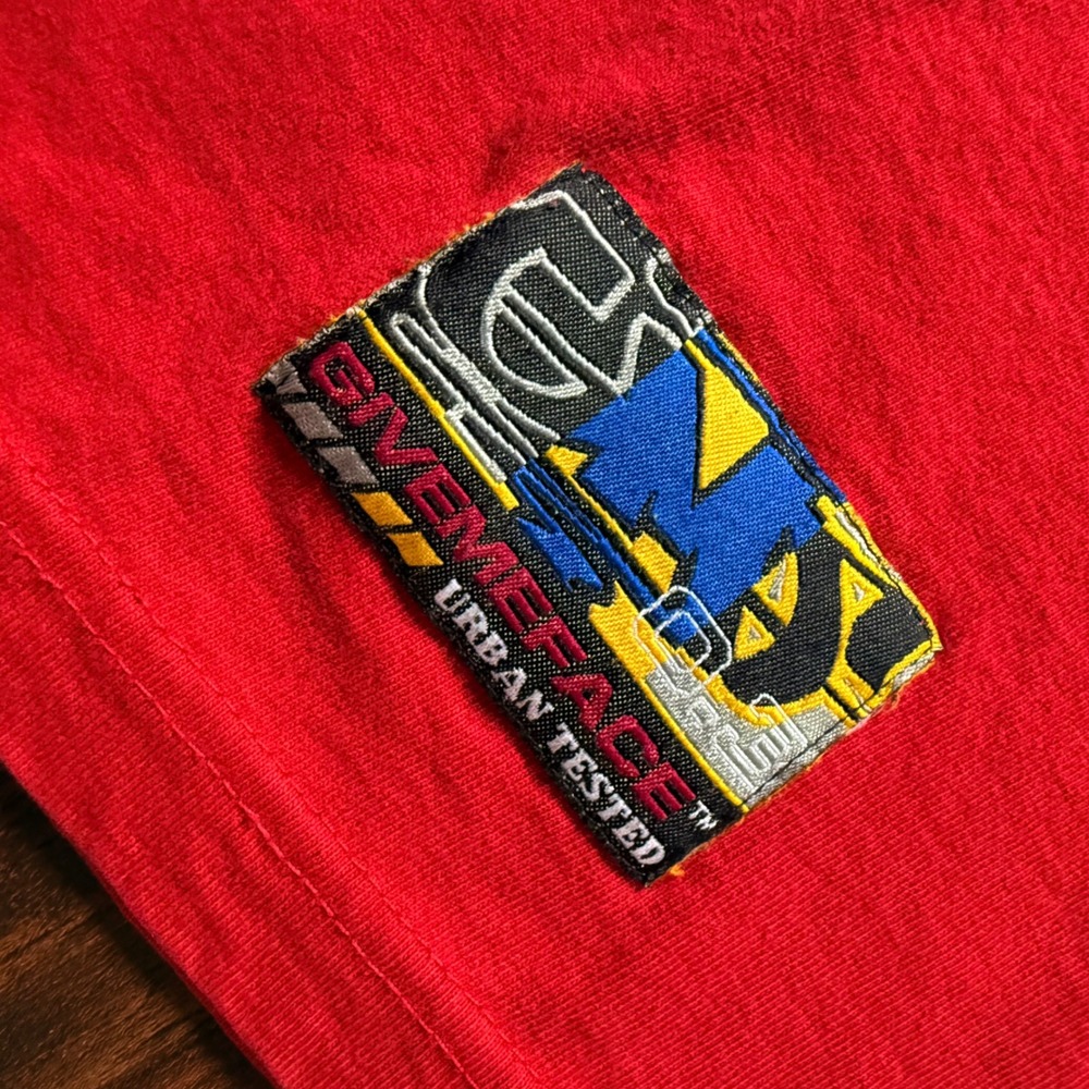 Y2K Rap Tee Vintage Underground Rap Show‎ 2000s Baggy Red T-Shirt XL XXL - Picture 8 of 9